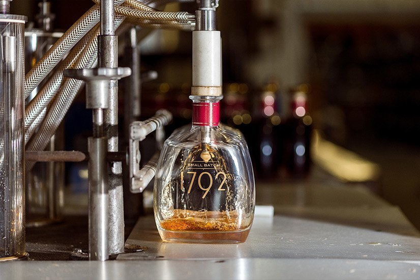 Barton's 1792 Bottling Process